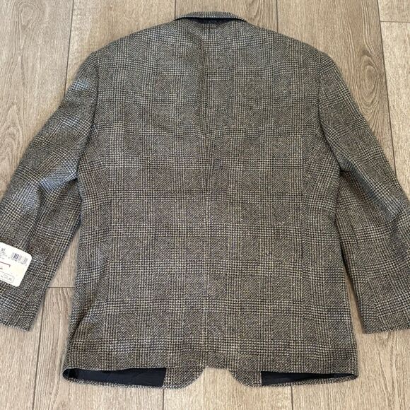 Oscar de la Renta Silk Wool Sport Coat Jacket Blazer Men's 38S NWT Vintage - Picture 6 of 10